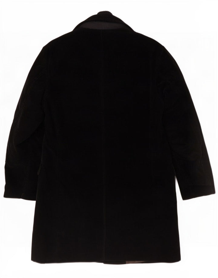 Fay Herrenmantel UK 42 XL Schwarz Polyamid