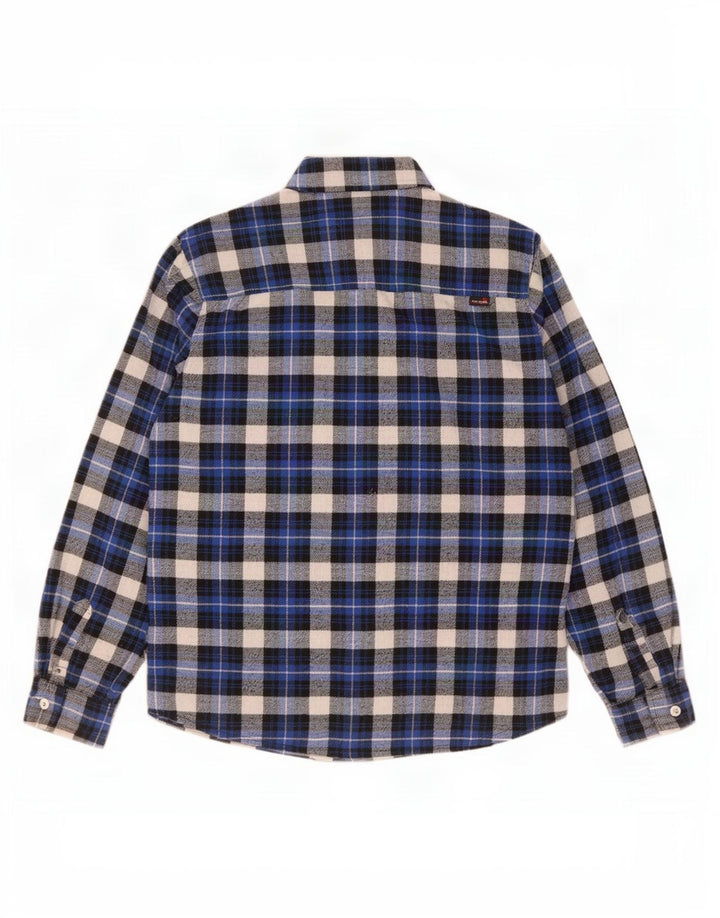 Rip Curl Herren-Flanellhemd, groß, blau kariert