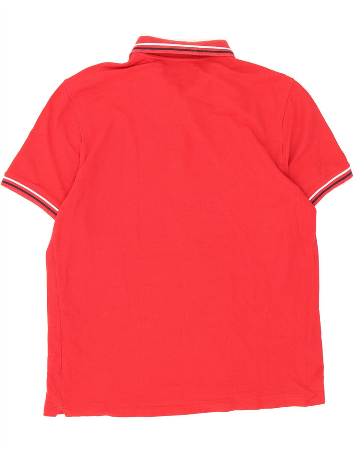 LOTTO Mens Polo Shirt 2XL Red Cotton Vintage Lotto and Second-Hand Lotto from Messina Hembry 
