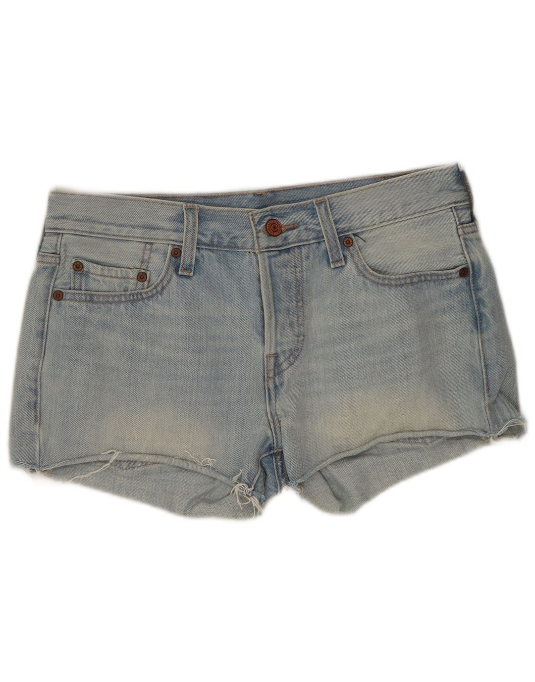 Levi's Damen Jeansshorts W25 XS Blaue Baumwolle