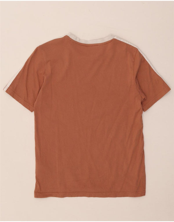 Adidas T-Shirt für Mädchen, 11–12 Jahre, braune Baumwolle