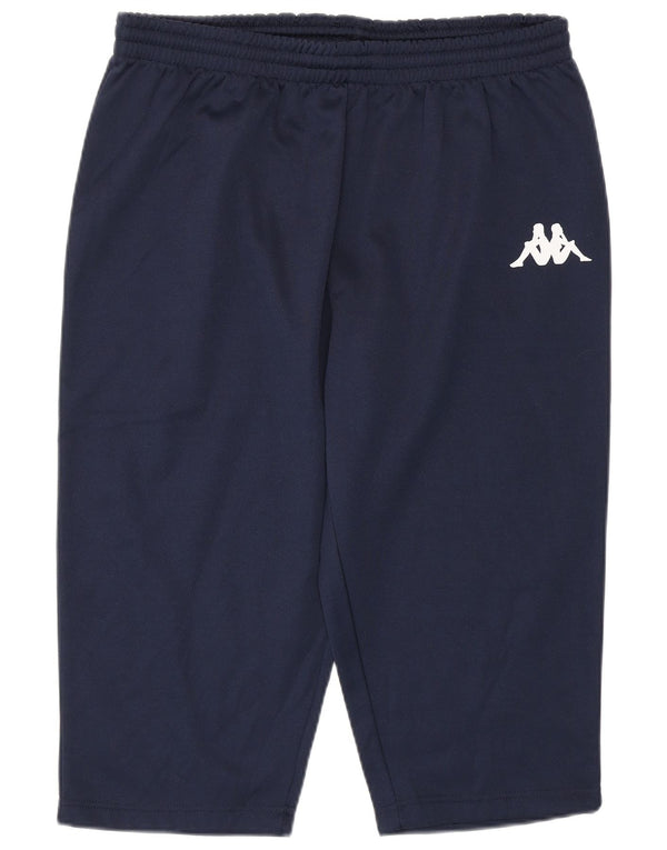 KAPPA Damen Capri-Trainingshose UK 18 XL Marineblau Polyester