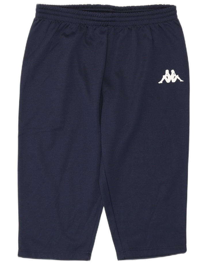 KAPPA Damen Capri-Trainingshose UK 18 XL Marineblau Polyester