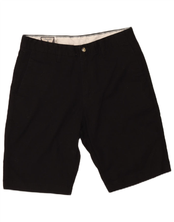Volcom Herren Chinoshorts W30 Mittelschwarze Baumwolle
