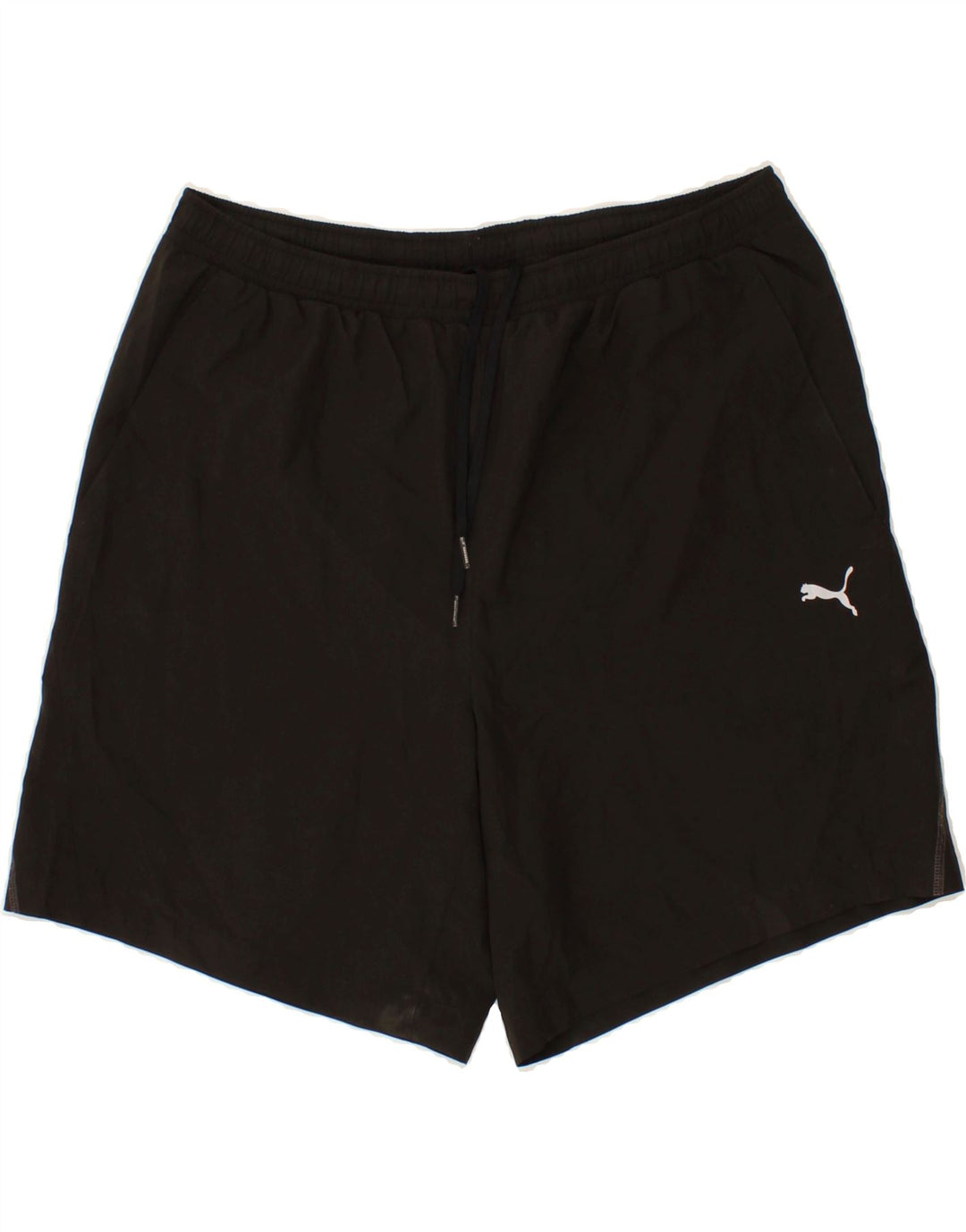 PUMA Mens Sport Shorts Large Black Polyester Vintage Puma and Second-Hand Puma from Messina Hembry 