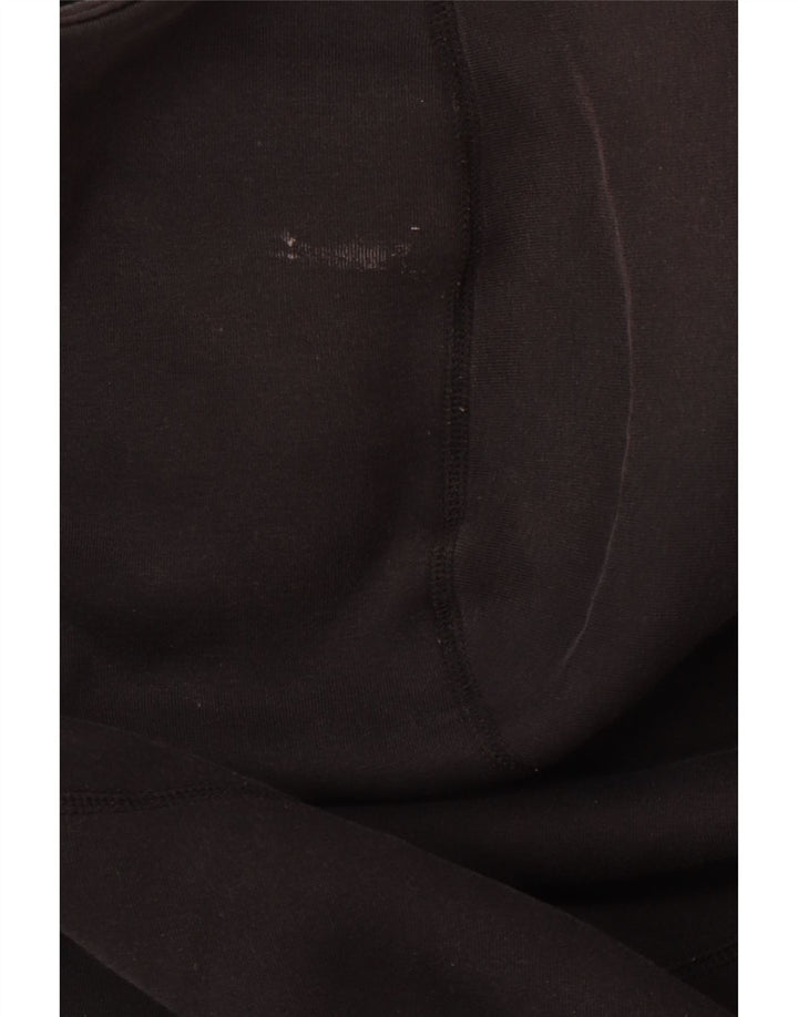 Nike Herren-Kapuzenpullover mit Reißverschluss, mittelschwarz, Baumwolle