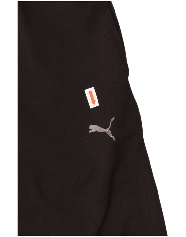 Puma Damen Trainingshose Jogger UK 12 Medium Schwarz Polyester
