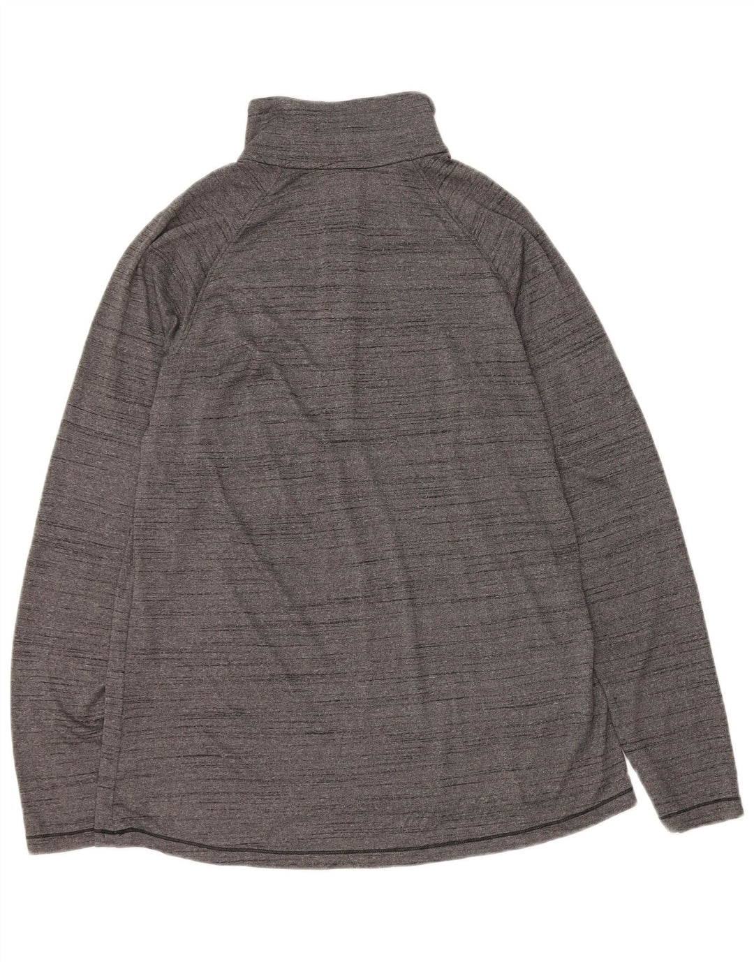 UNDER ARMOUR Herren Heat Gear Pullover-Trainingsoberteil mit Reißverschluss, Mittelgrau