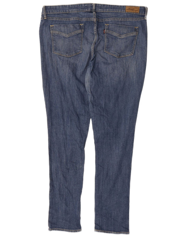 Levi's Damen Demi Curve Modern Rise Skinny Jeans US 16 2XL W36 L30 Blau