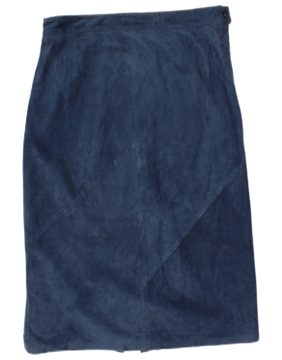 Robrik Damen-Wildleder-2-teiliges Rock-Set IT 44 Medium W30 Marineblaues Leder