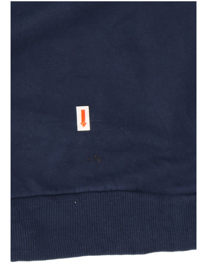 UNDER ARMOUR Damen Cold Gear Sweatshirt-Pullover UK 16 Large Marineblau