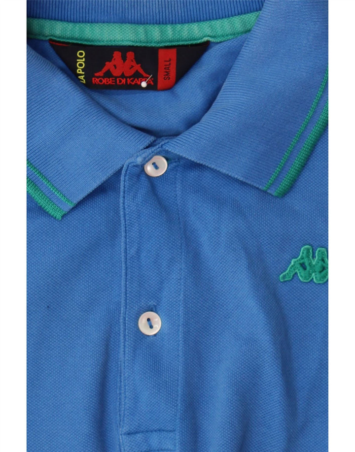 KAPPA Mens Polo Shirt Small Blue Cotton Vintage Kappa and Second-Hand Kappa from Messina Hembry 