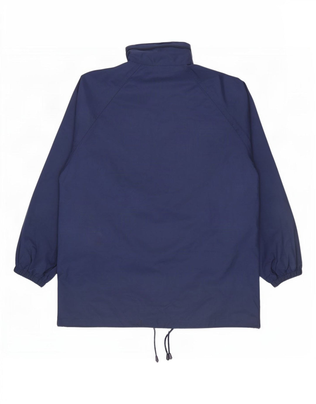 St. Bernard Damen-Regenjacke mit Kapuze, übergroß, Größe S, Marineblau, PVC