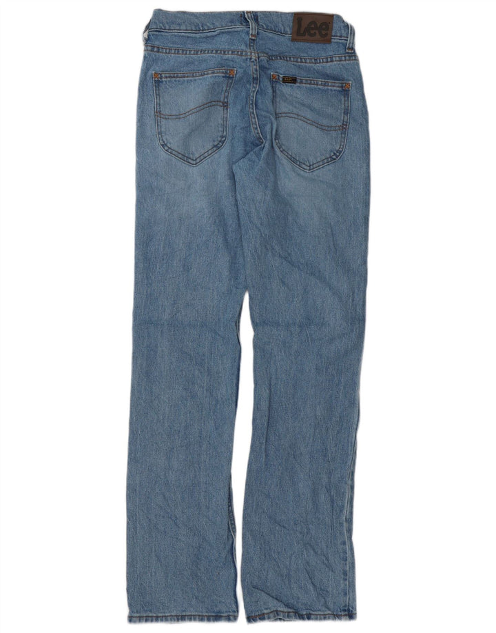 Lee Herren Straight Jeans W29 L32 Blaue Baumwolle