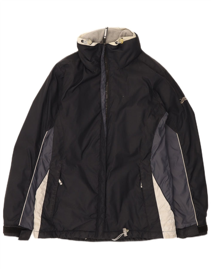 Columbia Damen Skijacke UK 10 Small Marineblau Farbblock
