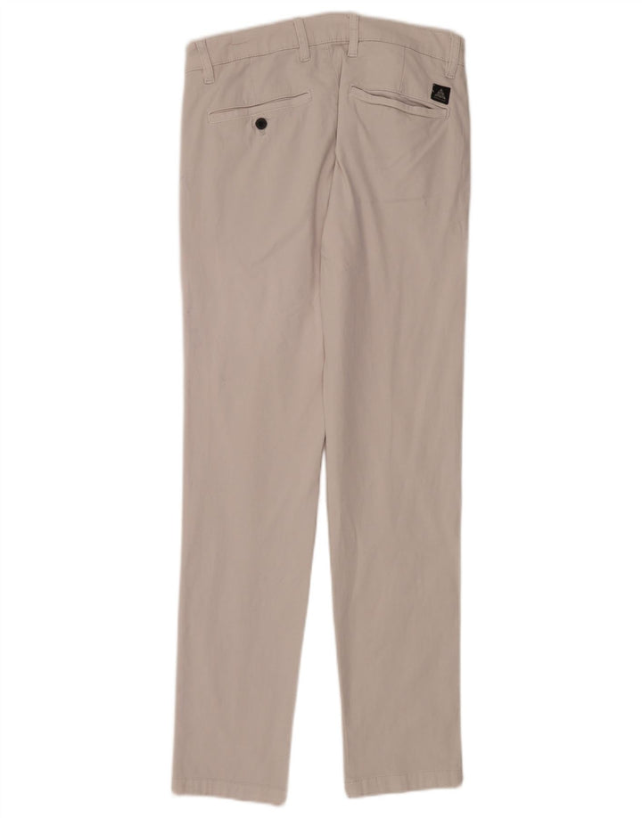 Zara Slim Chino-Hose für Herren, EU 40, M, B31, L30, gebrochenes Weiß