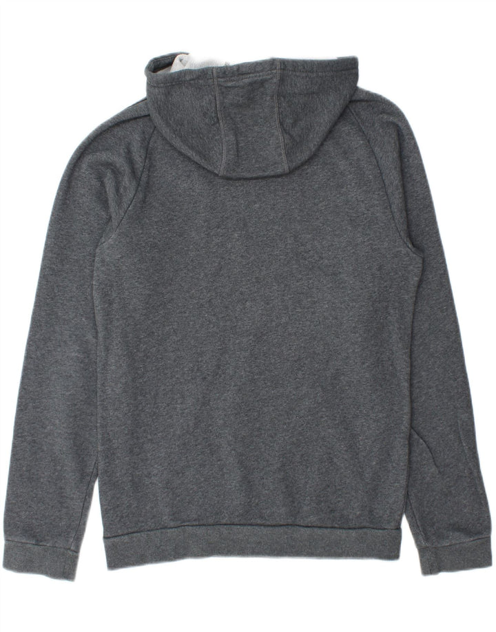 ADIDAS Mens Hoodie Jumper Small Grey Cotton Vintage Adidas and Second-Hand Adidas from Messina Hembry 