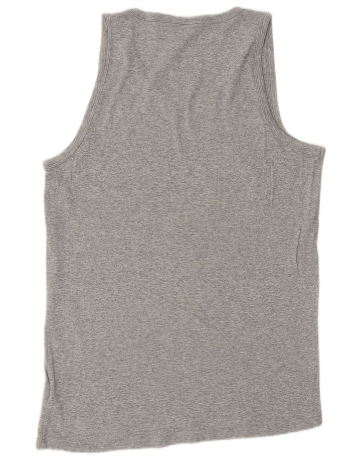 G-STAR Herren-Trägershirt, groß, graue Baumwolle