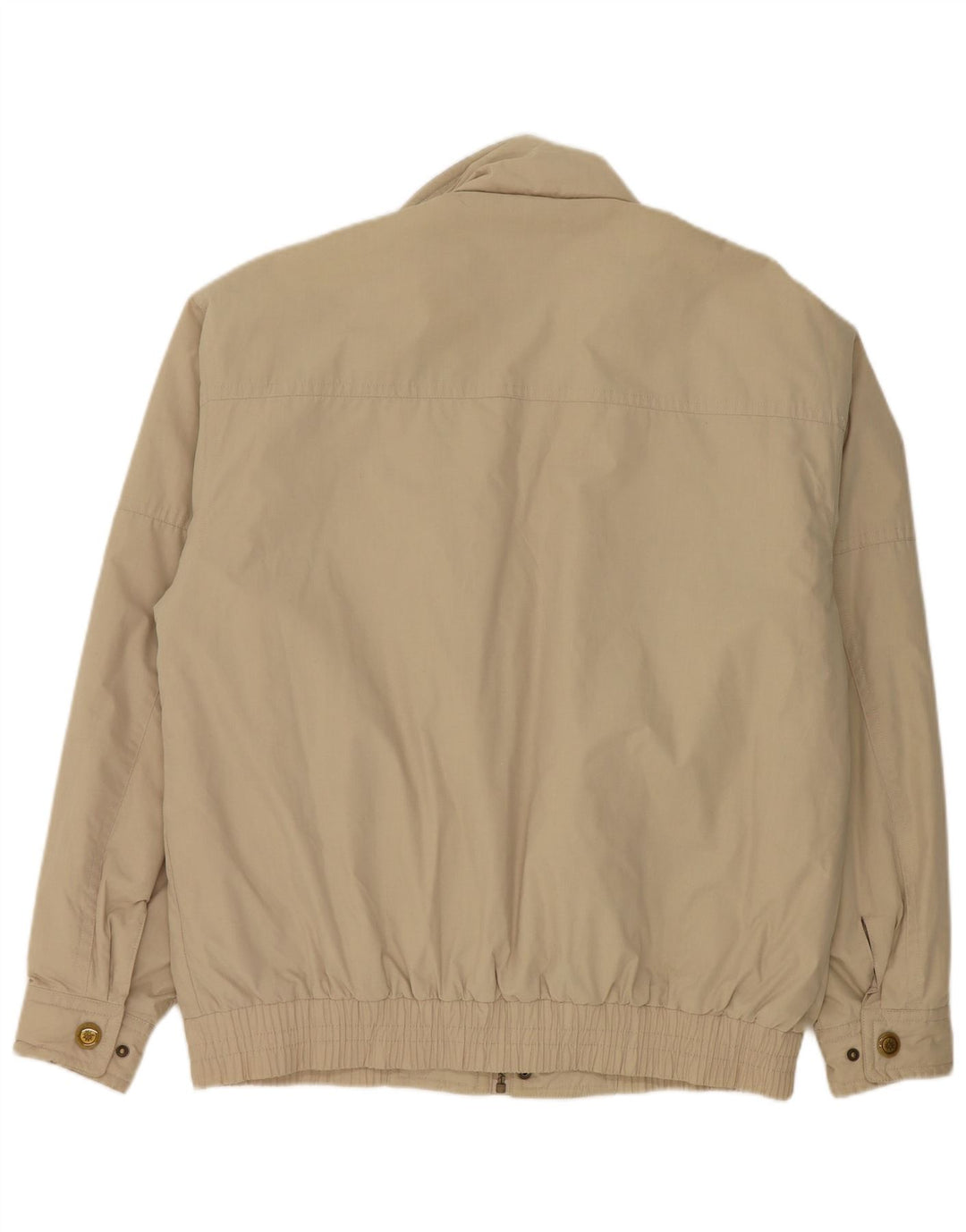 Vintage Herren Bomberjacke UK 42 XL Beige Colourblock Polyester