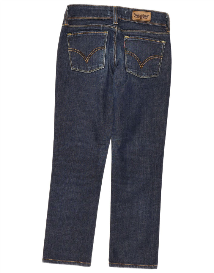 Levi's Damen 571 Slim Jeans W26 L26 Blaue Baumwolle