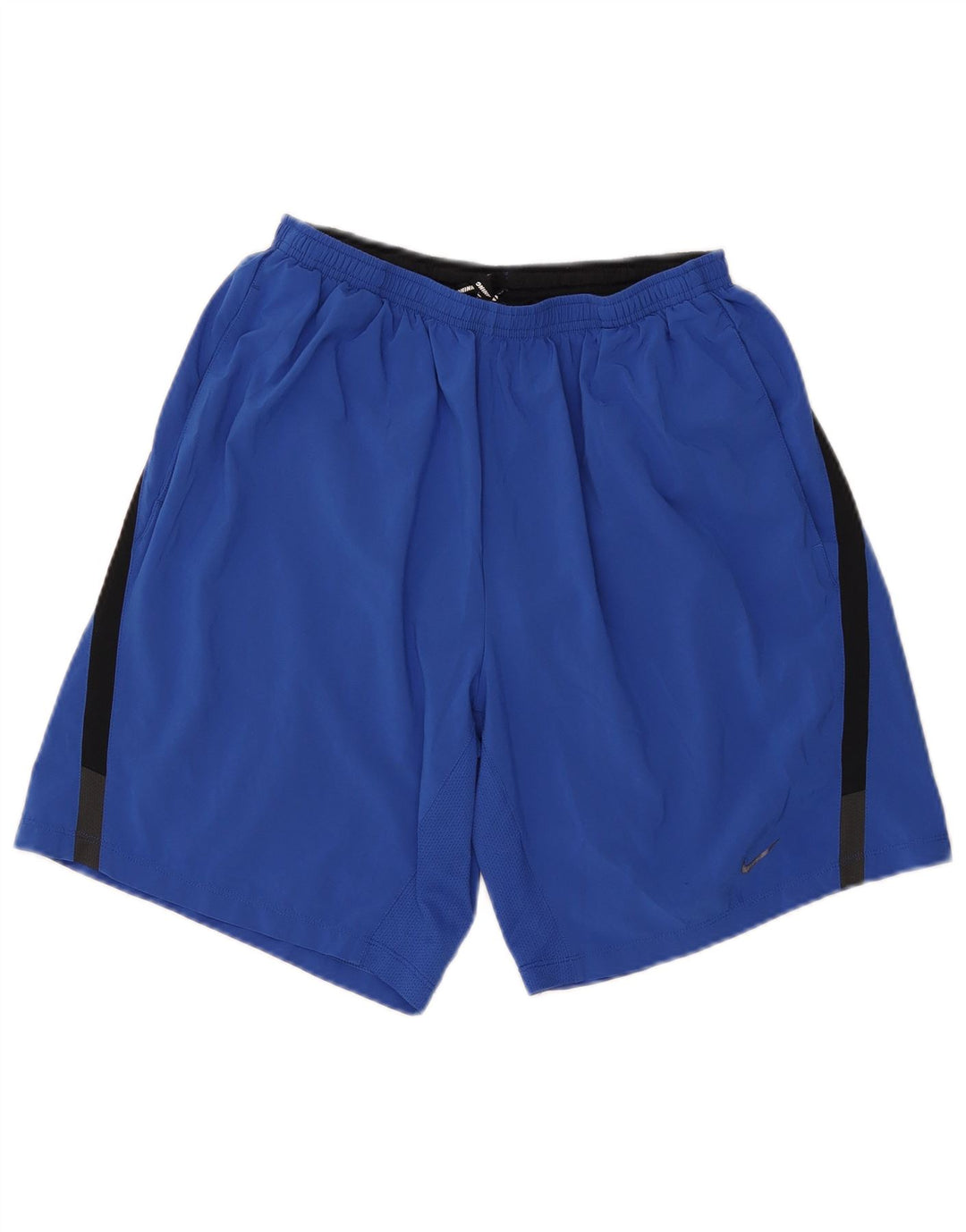 NIKE Herren Dri Fit Sportshorts, Größe L, Blau, Farbblock