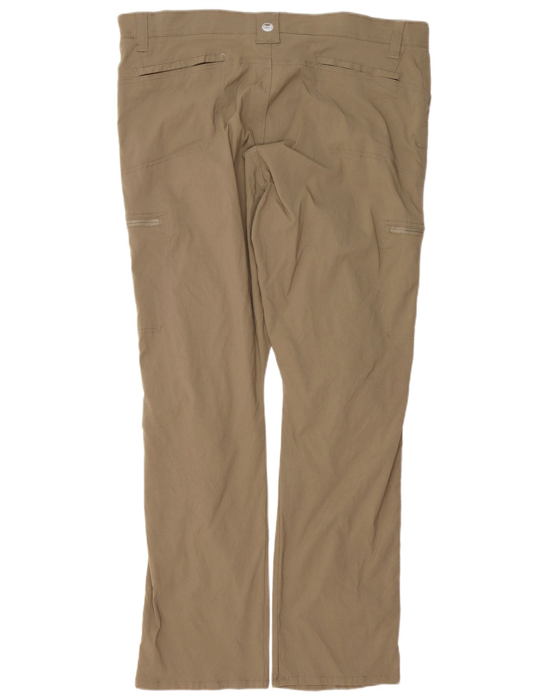 WRANGLER Herren gerade Cargohose W40 L32 Khaki Nylon
