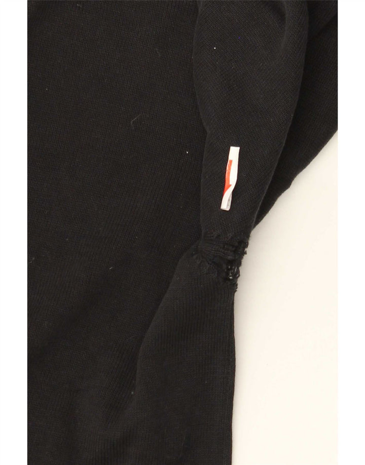 Marks & Spencer Jungen-Sweatshirt, Pullover, 12–13 Jahre, schwarze Baumwolle