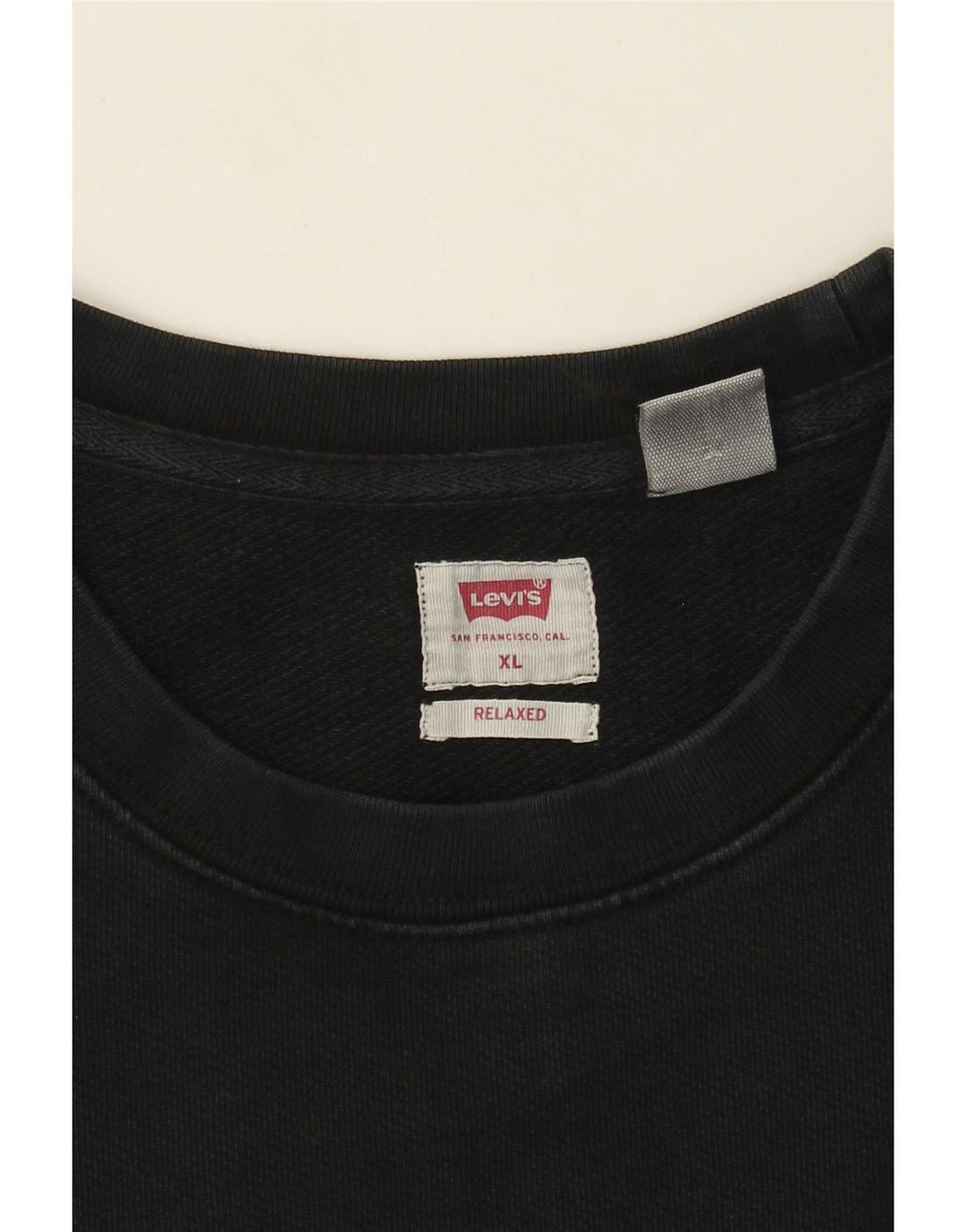 Levi's Herren Relaxed Fit Sweatshirt Pullover XL Schwarz