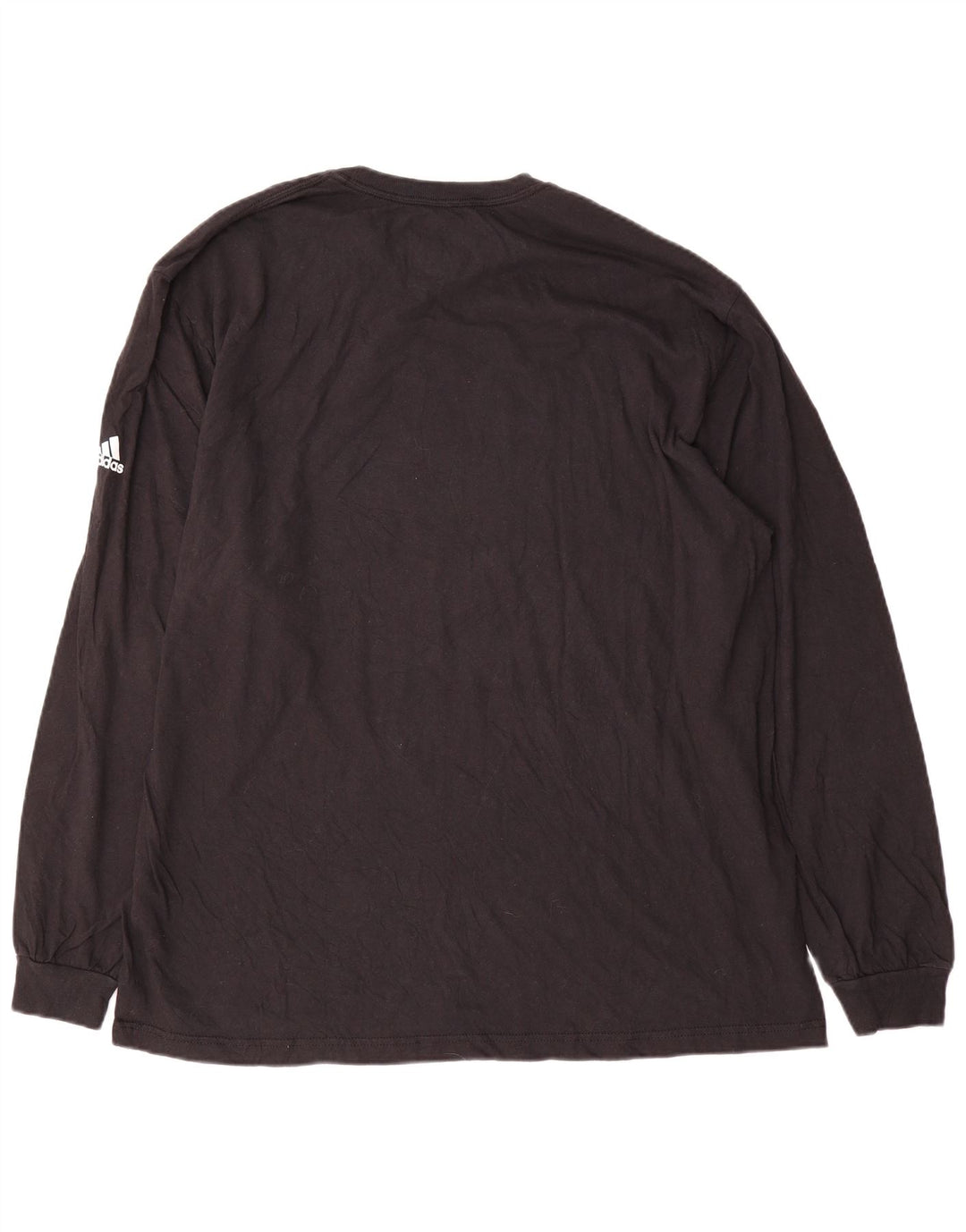 Adidas Herren Graphic Top Langarm 2XL Schwarz Baumwolle
