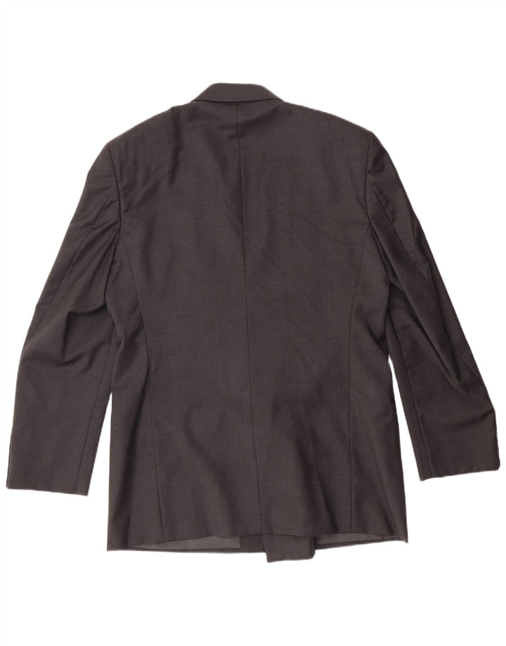 VALENTINO Herren zweireihiger 2-teiliger Anzug IT 50 Large W34 L30 Grau