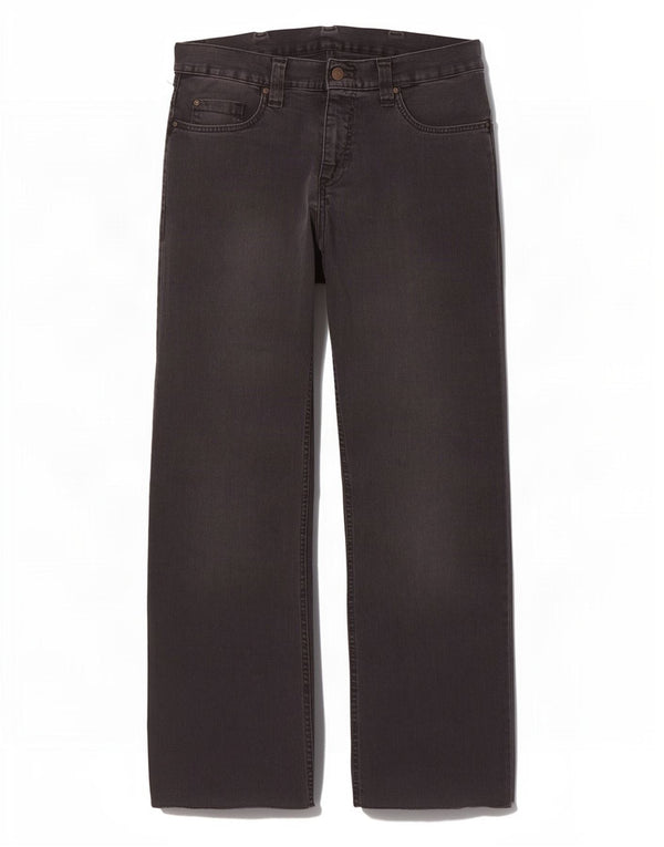 Carhartt Herren Straight Jeans W32 L30 Schwarze Baumwolle