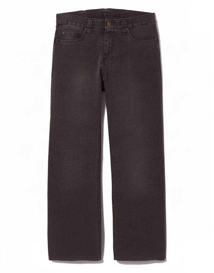 Carhartt Herren Straight Jeans W32 L30 Schwarze Baumwolle