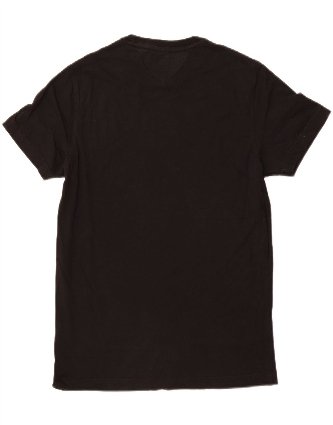 TOMMY HILFIGER Herren T-Shirt Top Small Schwarz Baumwolle