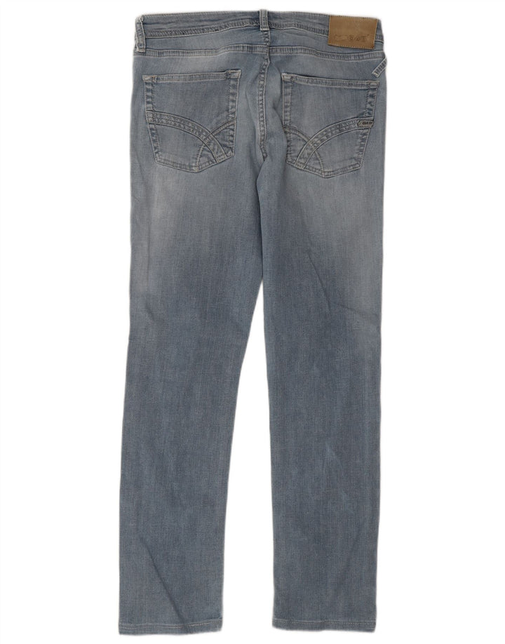 Gas Herren Slim Jeans W31 L29 Blaue Baumwolle