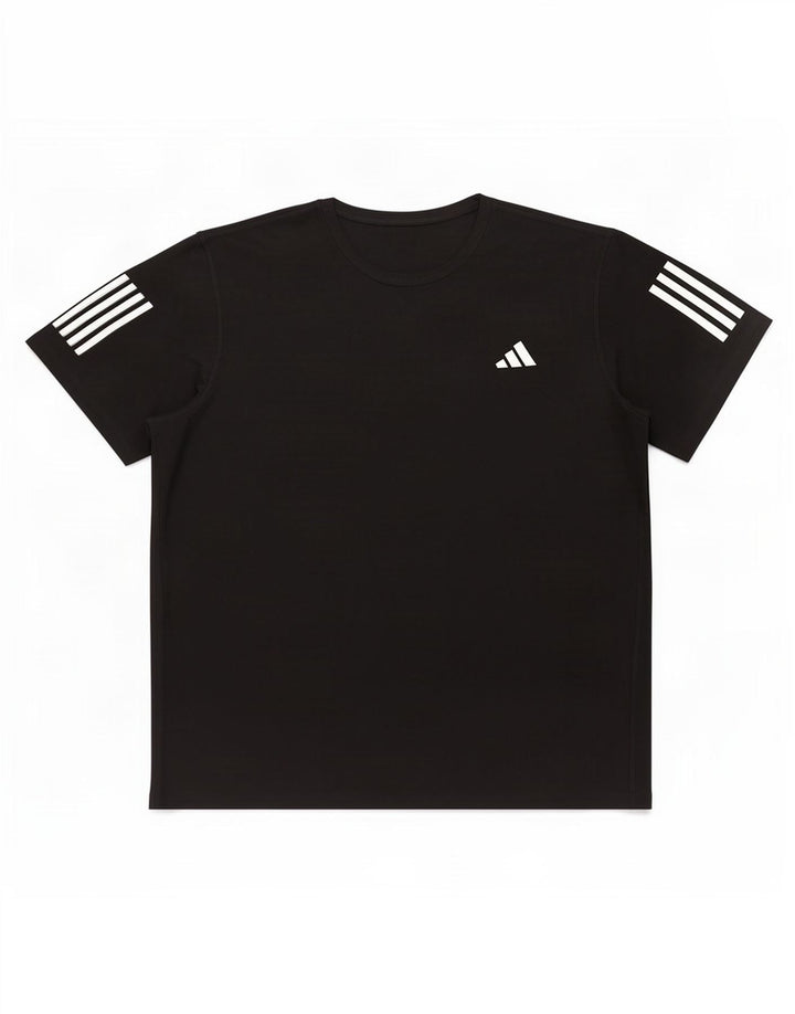 Adidas Herren T-Shirt Top XL Schwarz Polyester