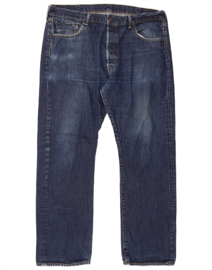Levi's Herren 501 Straight Jeans W40 L32 Marineblau