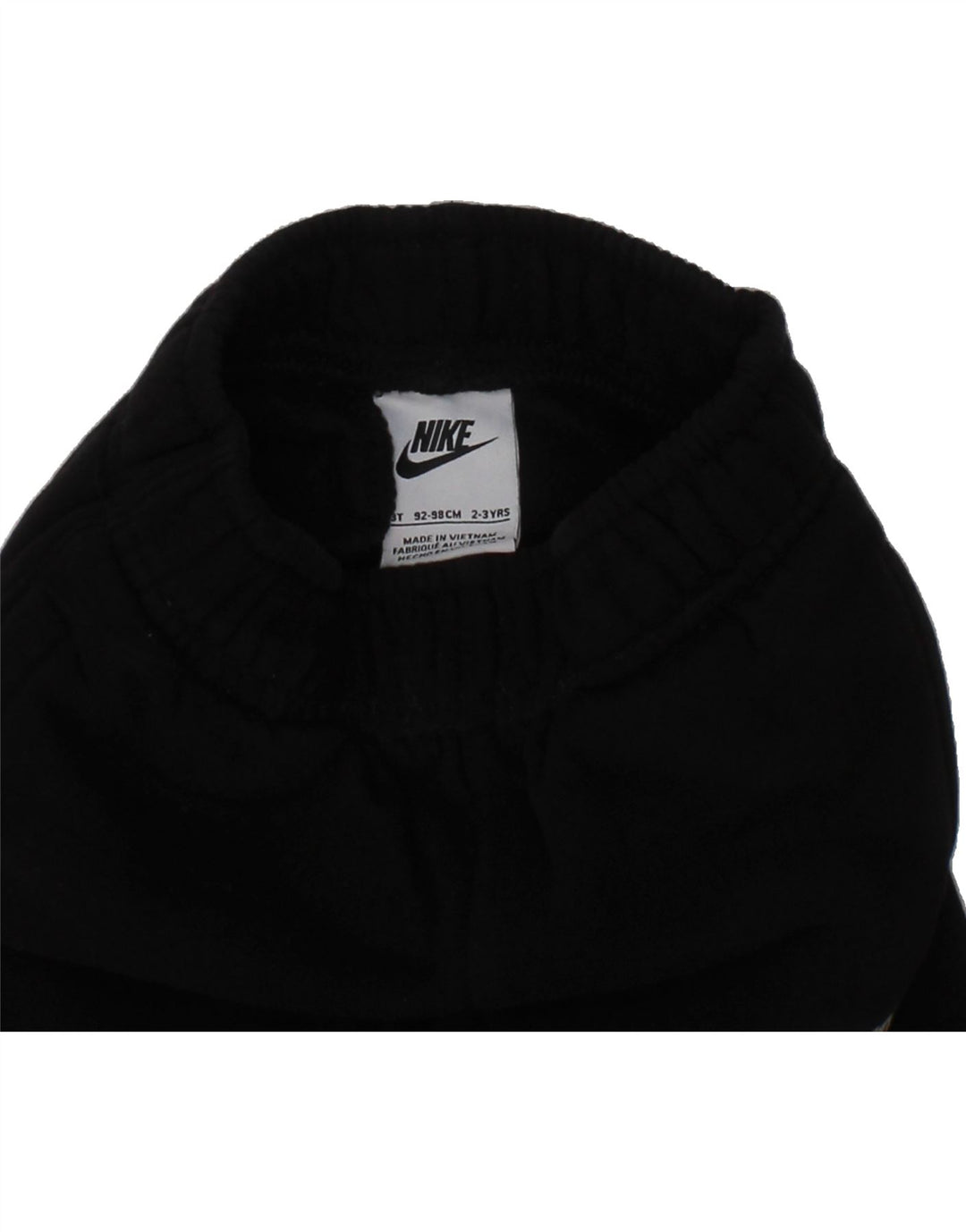 NIKE Boys Tracksuit Trousers Joggers 2-3 Years  Black Cotton Vintage Nike and Second-Hand Nike from Messina Hembry 