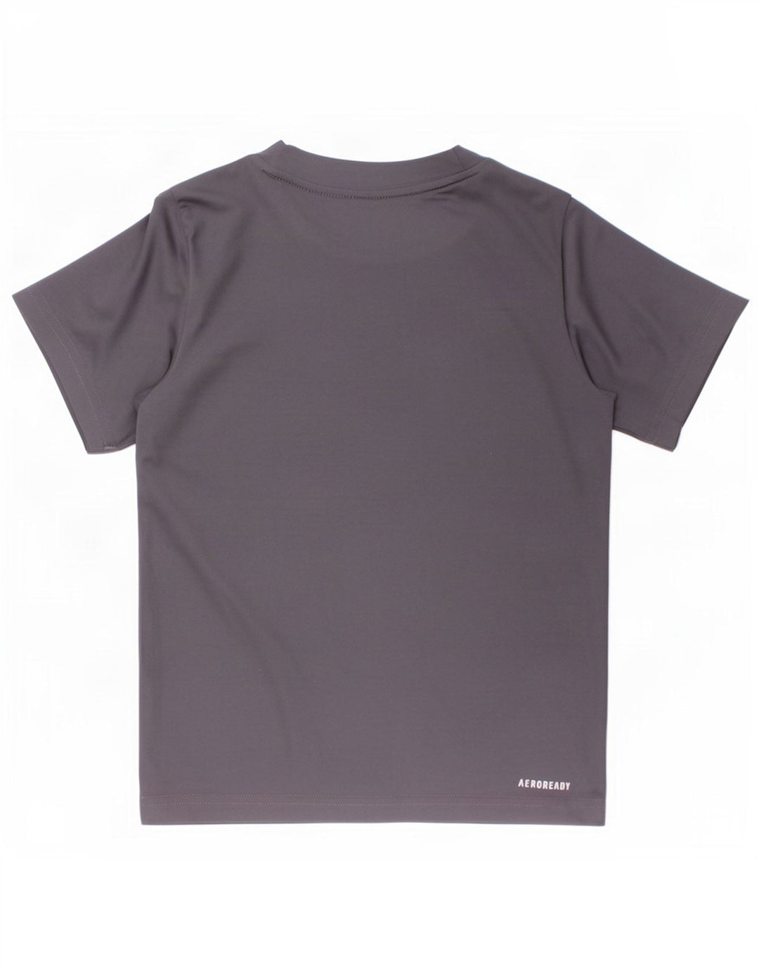 Adidas Jungen Aeroready Graphic T-Shirt Top 5-6 Jahre Graues Polyester
