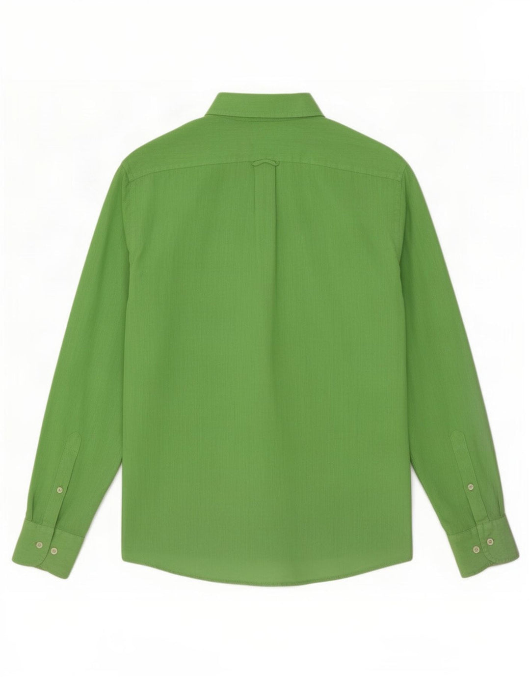 Fred Perry Herrenhemd Großes grünes Leinen