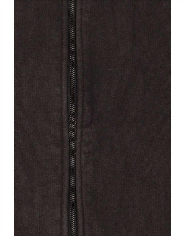 Puma Womens Graphic Trainingsanzug Top Jacke UK 14 Large Schwarz