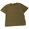 Adidas Herren T-Shirt Top 2XL Khaki Baumwolle