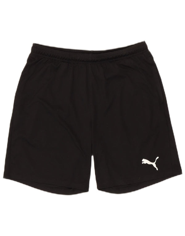 PUMA Herren Sportshorts Medium Schwarz