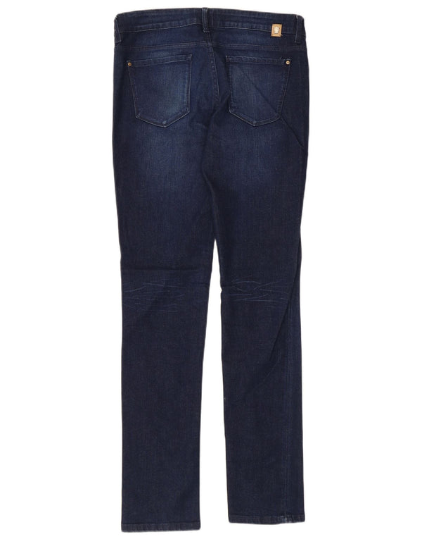 Massimo Dutti Damen Slim Jeans EU 38 Small W28 L32 Marineblau