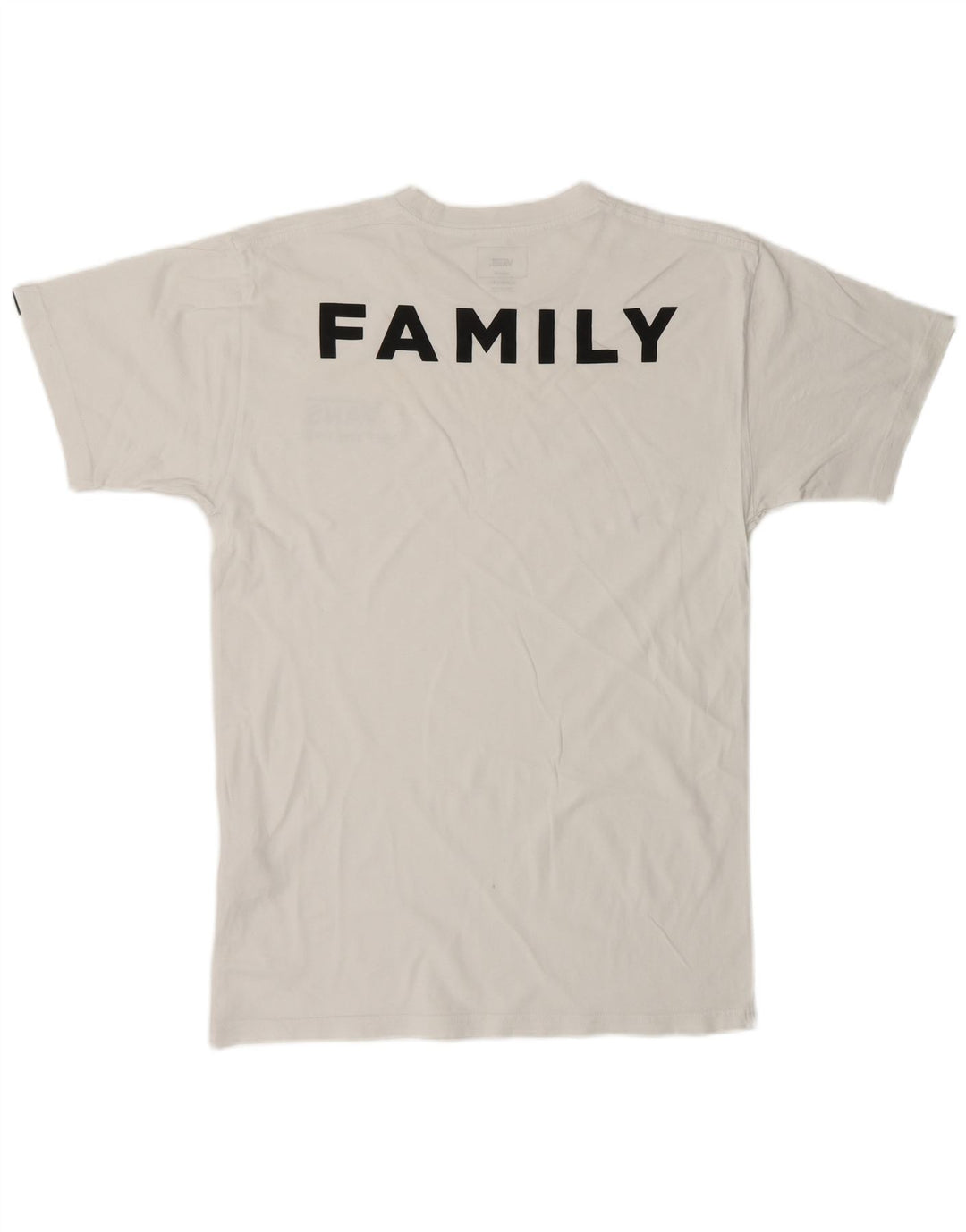 VANS Herren Classic Fit Grafik-T-Shirt-Oberteil aus mittelweißer Baumwolle