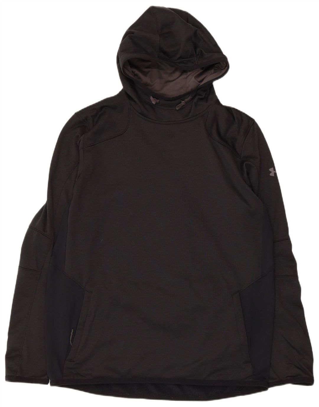 Under Armour Herren Cold Gear Kapuzenpullover, groß, aus schwarzem Polyester