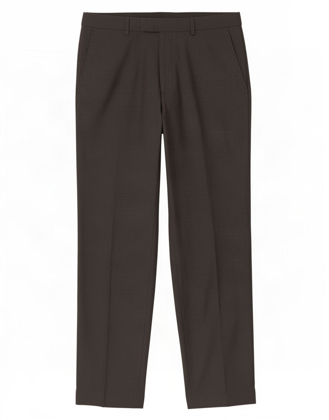 Marks & Spencer Herren-Anzughose, konisch zulaufend, W34, L31, Grau, Polyester