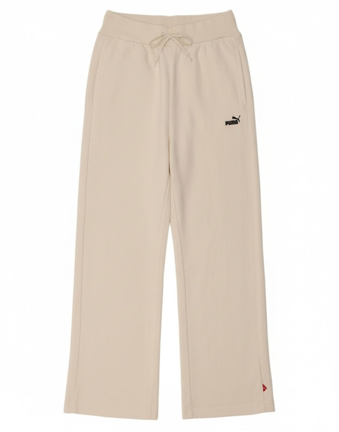 Puma Damen Trainingshose UK 14 Large Weiße Baumwolle