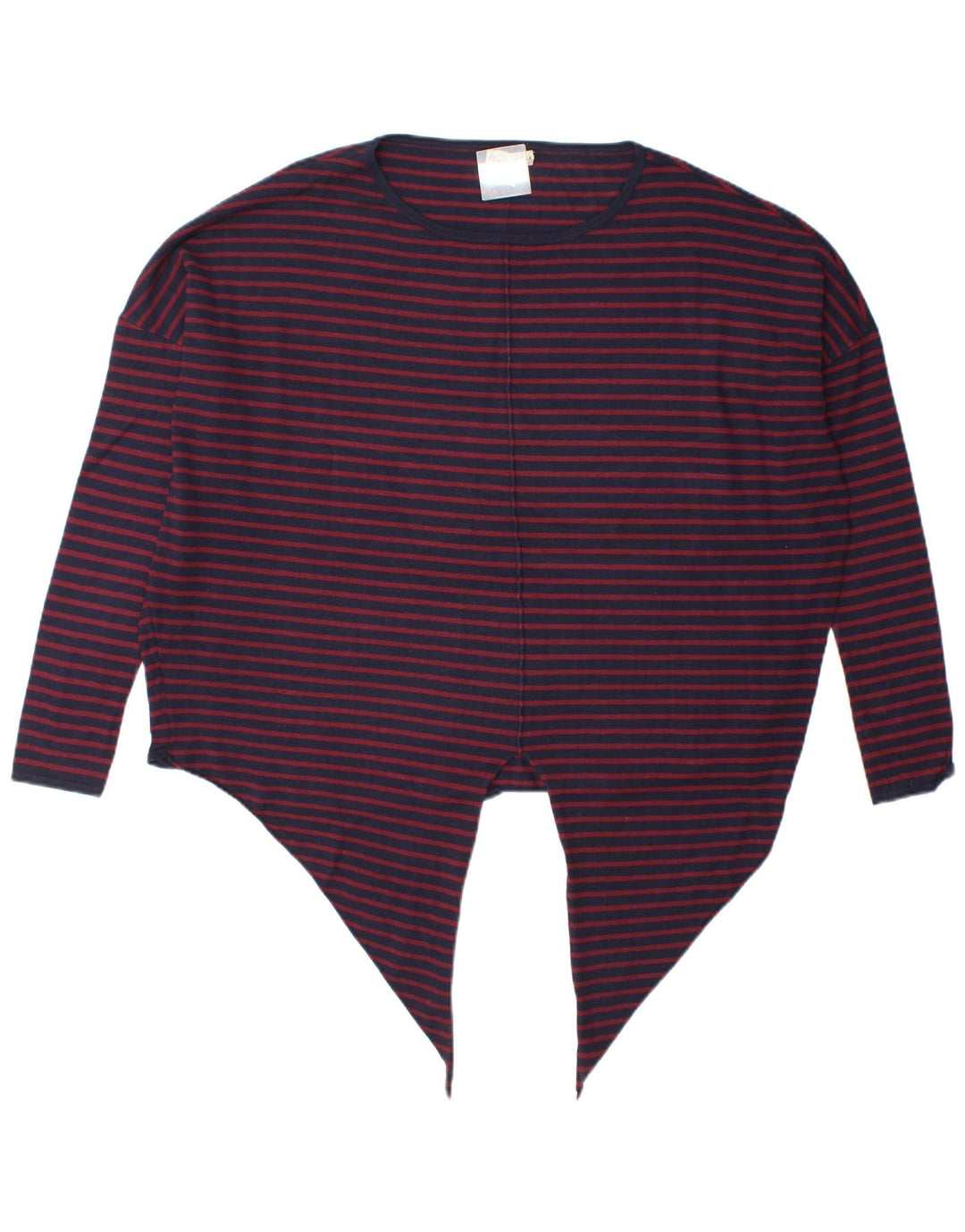 Phase Eight Damen-Oversize-Oberteil, langärmelig, UK-Größe 44, Größe L, Marineblau gestreift