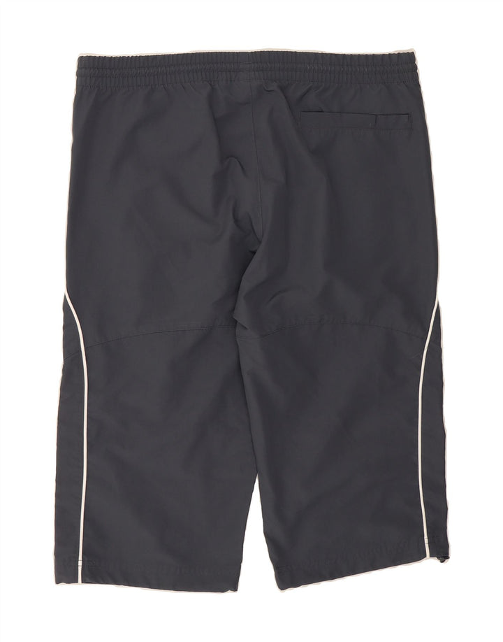 ADIDAS Mens Graphic Bermuda Sport Shorts Small  Grey Polyester Vintage Adidas and Second-Hand Adidas from Messina Hembry 