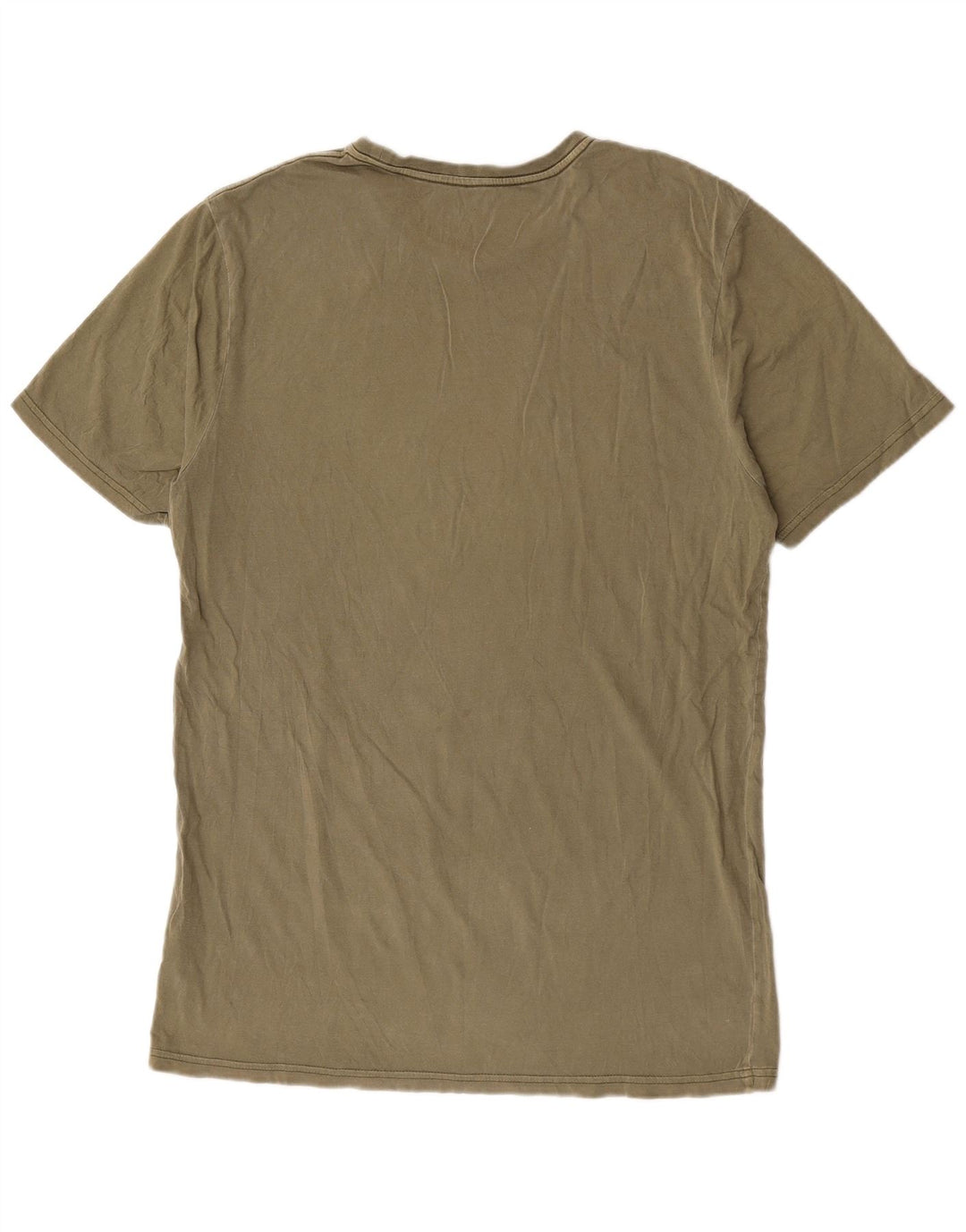 Volcom Herren T-Shirt Top Large Khaki Baumwolle